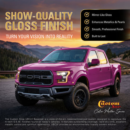 UMC Urethane Ultra Metallic Colors - Magenta Metallic- Gallon Ultra Flow Kit