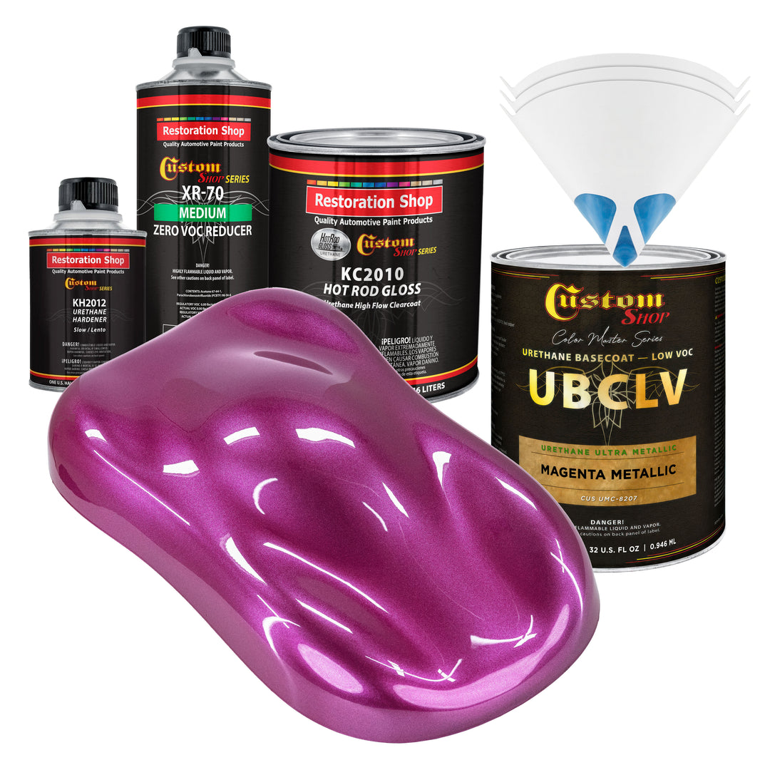 UMC Urethane Ultra Metallic Colors - Magenta Metallic- Quart Gloss Kit