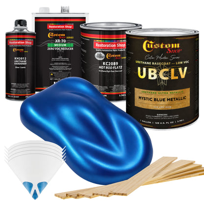 UMC Urethane Ultra Metallic Colors - Mystic Blue Metallic- Gallon Matte Kit
