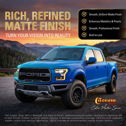 UMC Urethane Ultra Metallic Colors - Mystic Blue Metallic- Quart Matte Kit