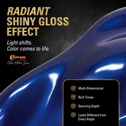 UMC Urethane Ultra Metallic Colors - Dark Blue Metallic- Gallon Gloss Kit