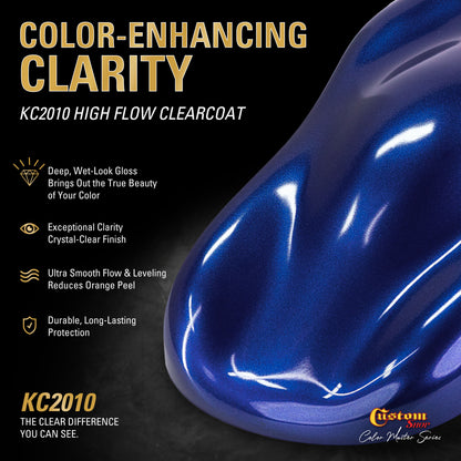 UMC Urethane Ultra Metallic Colors - Dark Blue Metallic- Gallon Gloss Kit