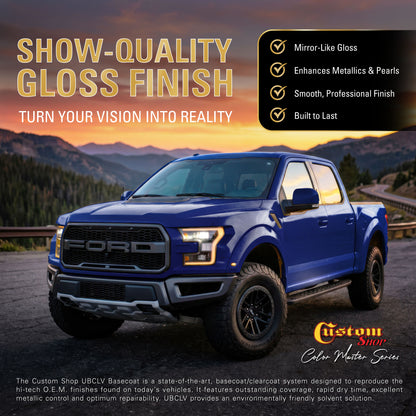 UMC Urethane Ultra Metallic Colors - Dark Blue Metallic- Gallon Gloss Kit