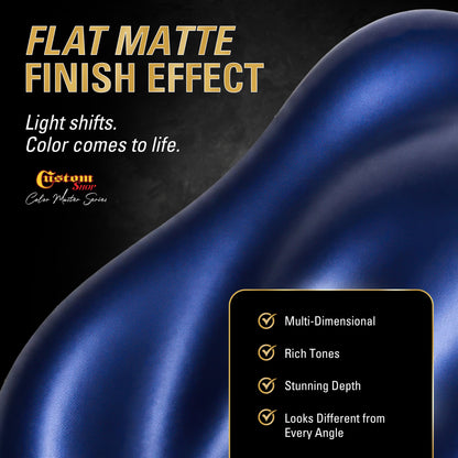 UMC Urethane Ultra Metallic Colors - Dark Blue Metallic- Gallon Matte Kit