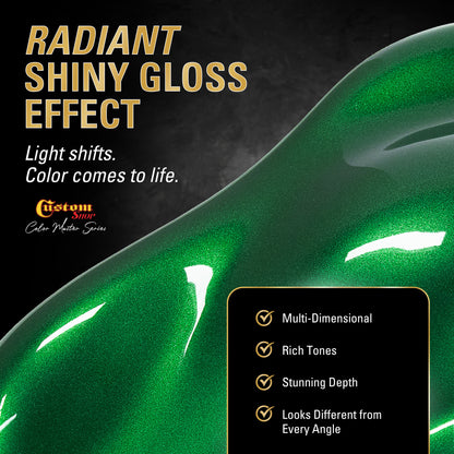 UMC Urethane Ultra Metallic Colors - Bright Green Metallic- Quart Ultra Flow Kit