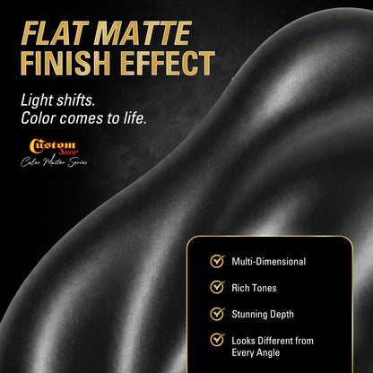 UMC Urethane Ultra Metallic Colors - Black Metallic- Quart Matte Kit