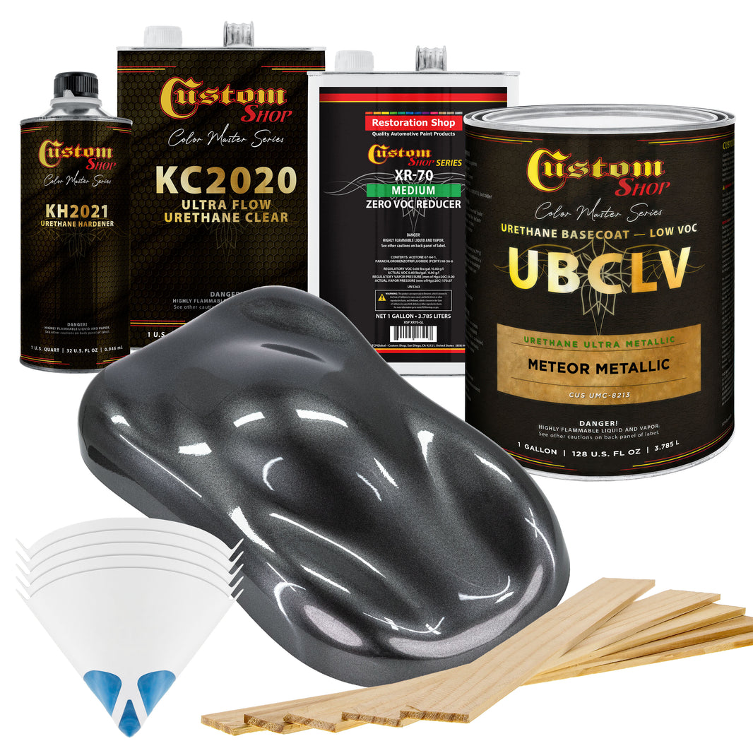 UMC Urethane Ultra Metallic Colors - Meteor Metallic- Gallon Ultra Flow Kit