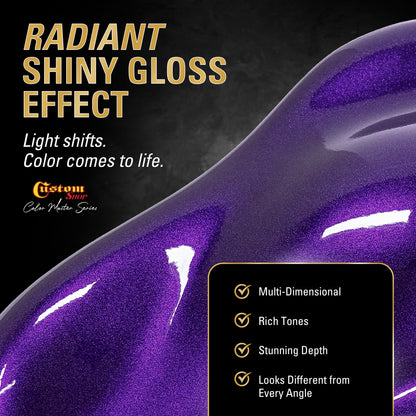 UMC Urethane Ultra Metallic Colors - Purple Metallic- Gallon Ultra Flow Kit