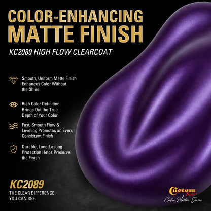 UMC Urethane Ultra Metallic Colors - Purple Metallic- Gallon Matte Kit
