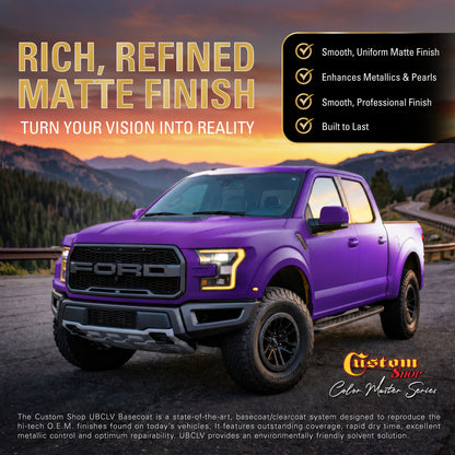 UMC Urethane Ultra Metallic Colors - Purple Metallic- Gallon Matte Kit