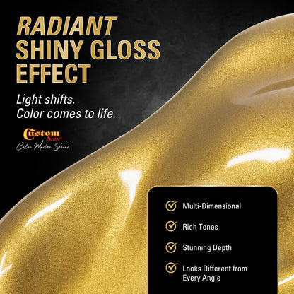 UMC Urethane Ultra Metallic Colors - Pale Gold Metallic- Gallon Ultra Flow Kit