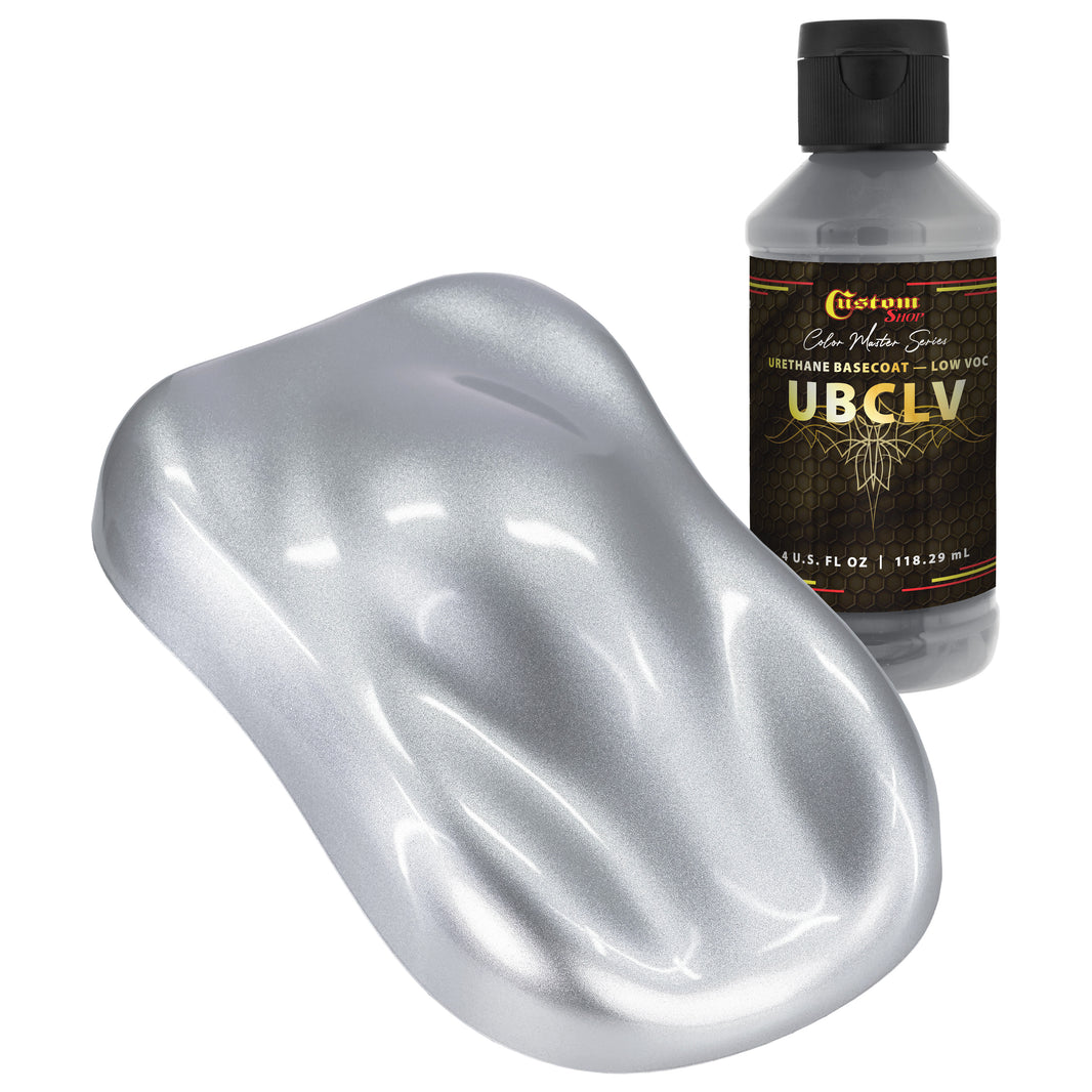 UMS Urethane Ultra Metallic Sparkle - Brilliant Silver Metallic Sparkle- 4-Ounce Bottle