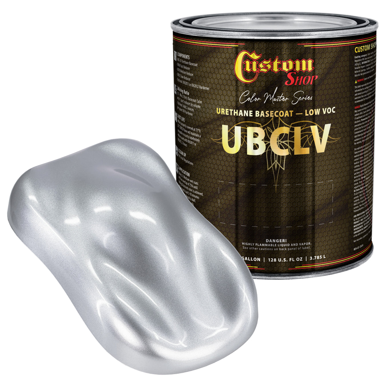UMS Urethane Ultra Metallic Sparkle - Brilliant Silver Metallic Sparkle