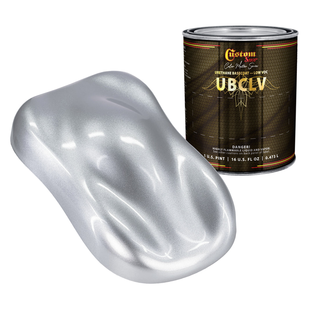 UMS Urethane Ultra Metallic Sparkle - Brilliant Silver Metallic Sparkle- Pint