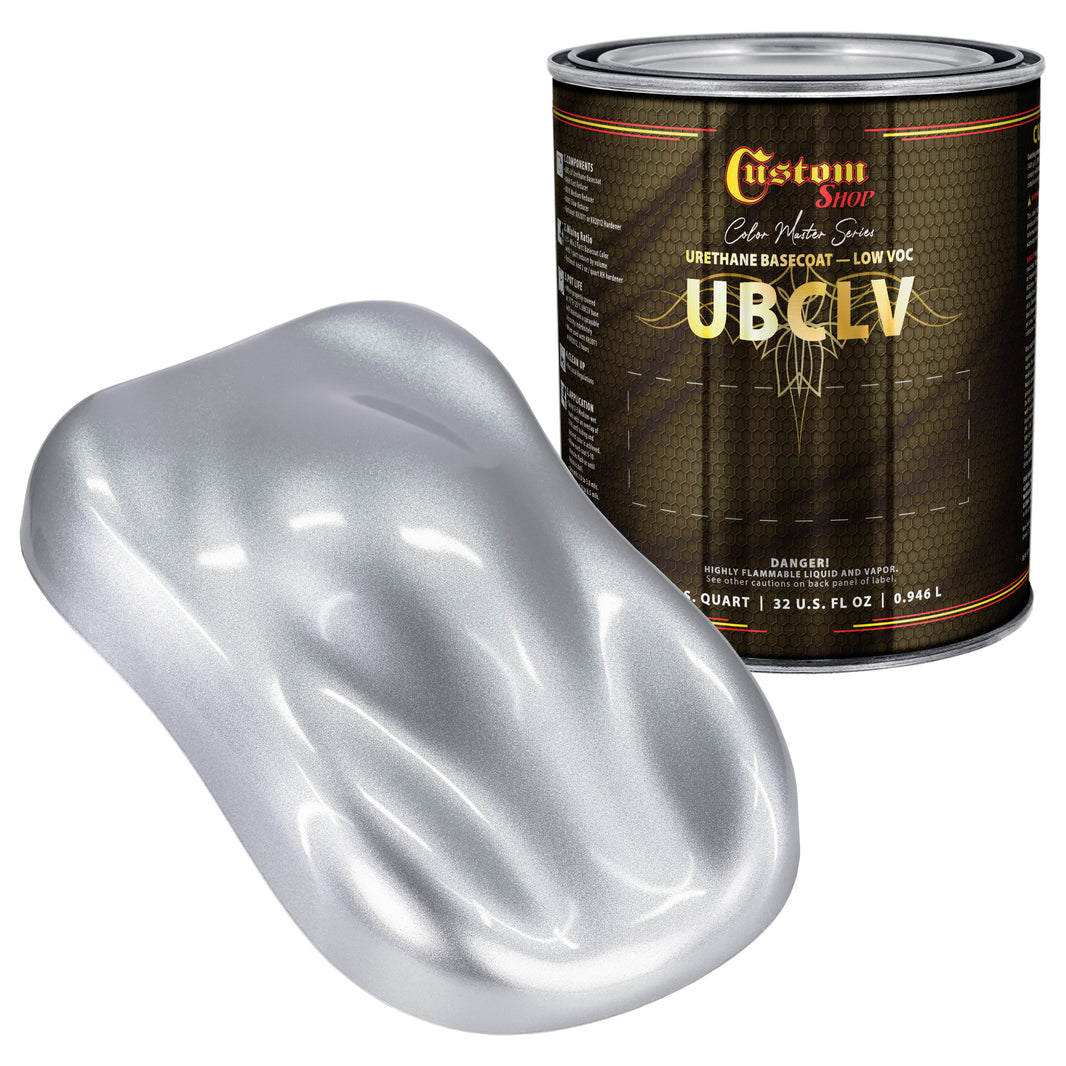 UMS Urethane Ultra Metallic Sparkle - Brilliant Silver Metallic Sparkle- Quart
