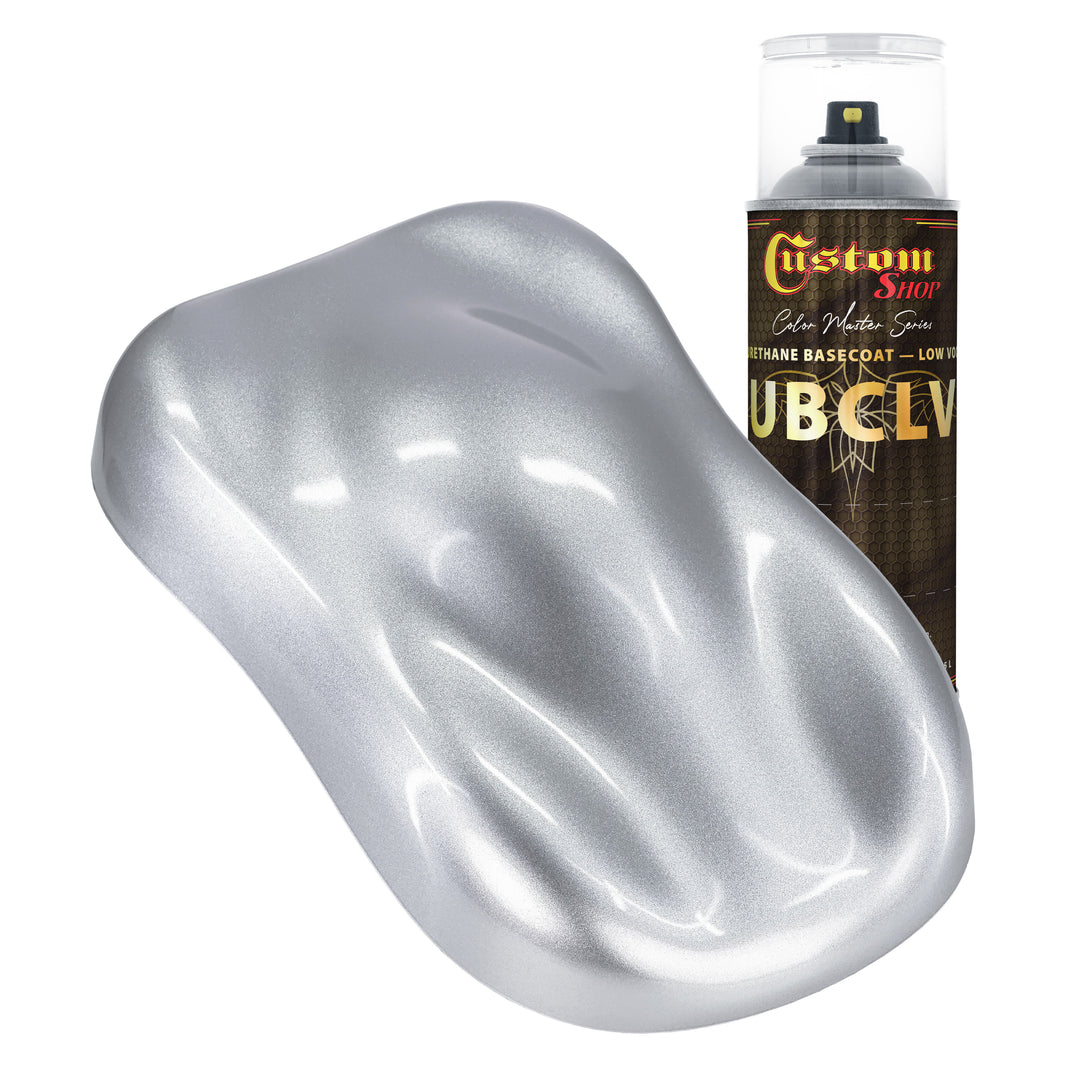 UMS Urethane Ultra Metallic Sparkle - Brilliant Silver Metallic Sparkle- Spray Can