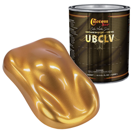 Custom Shop UMS Urethane Ultra Metallic Sparkle - Gold Metallic Sparkle- Quart