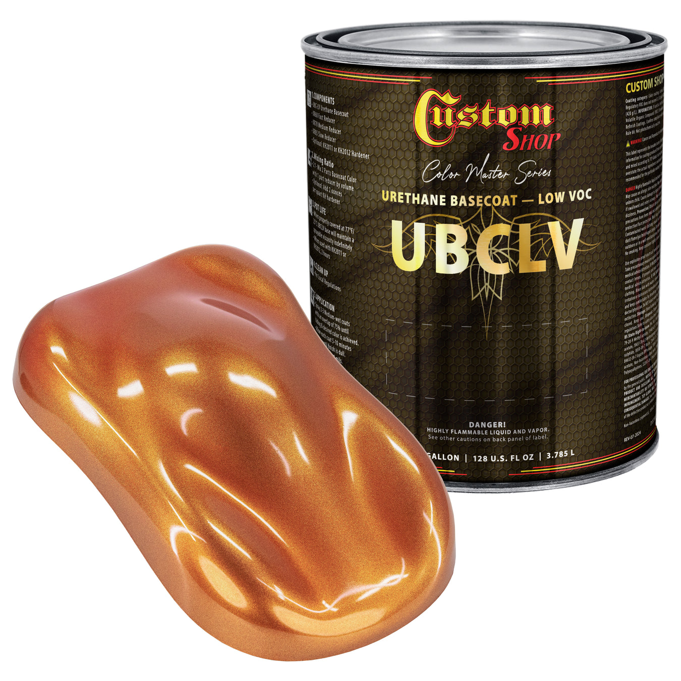 UMS Urethane Ultra Metallic Sparkle - Orange Metallic Sparkle