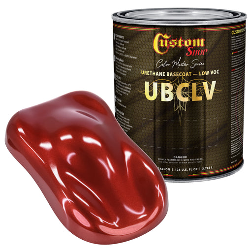 Custom Shop UMS Urethane Ultra Metallic Sparkle - Fire Red Metallic Sparkle- Gallon