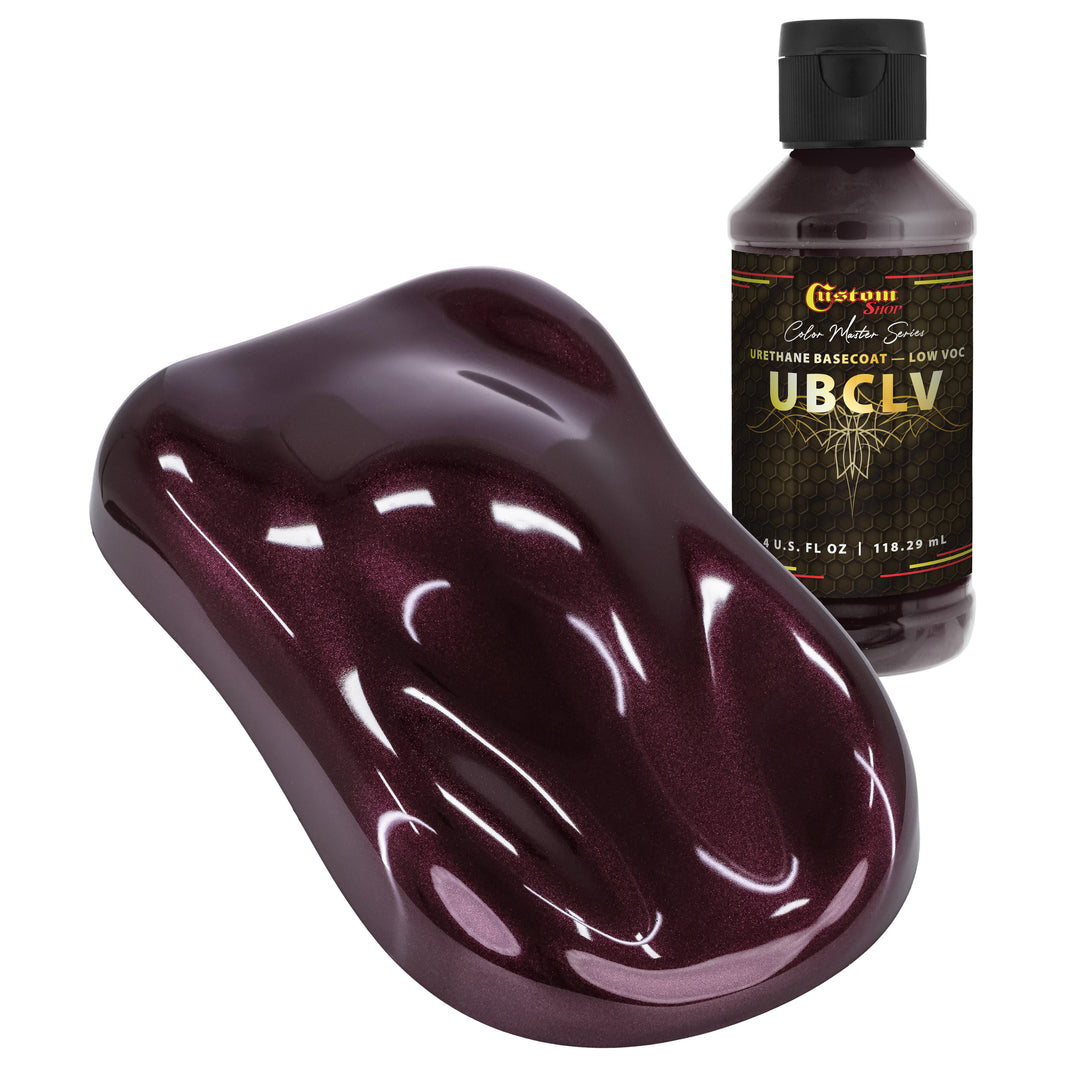 UMS Urethane Ultra Metallic Sparkle - Maroon Metallic Sparkle- 4-Ounce Bottle