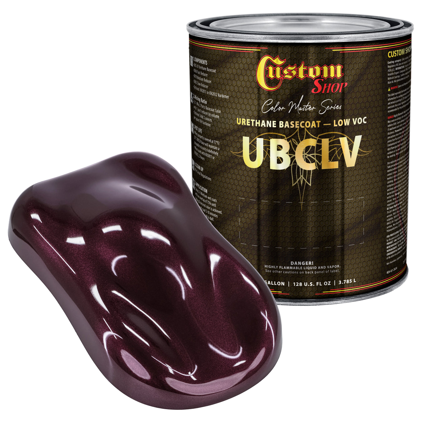 UMS Urethane Ultra Metallic Sparkle - Maroon Metallic Sparkle