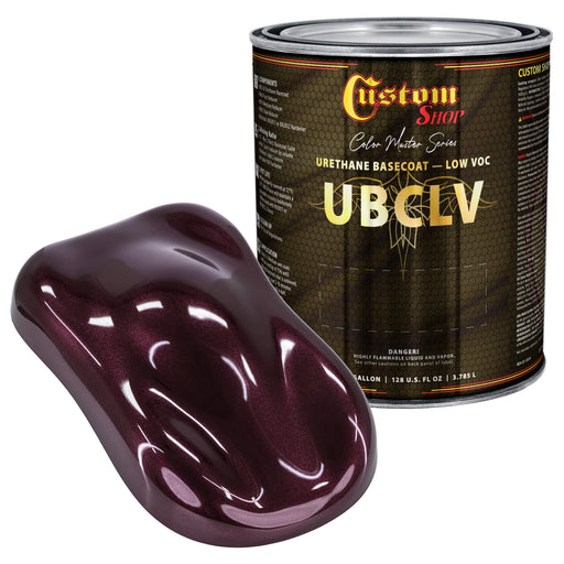 Custom Shop UMS Urethane Ultra Metallic Sparkle - Maroon Metallic Sparkle- Gallon