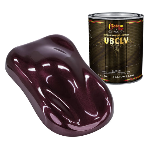 Custom Shop UMS Urethane Ultra Metallic Sparkle - Maroon Metallic Sparkle- Pint