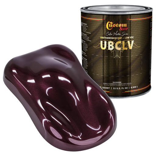 Custom Shop UMS Urethane Ultra Metallic Sparkle - Maroon Metallic Sparkle- Quart