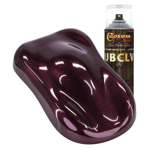 Custom Shop UMS Urethane Ultra Metallic Sparkle - Maroon Metallic Sparkle- Spray Can