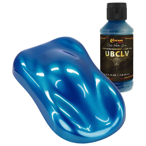 Custom Shop UMS Urethane Ultra Metallic Sparkle - Mystic Blue Metallic Sparkle- 4-Ounce Bottle