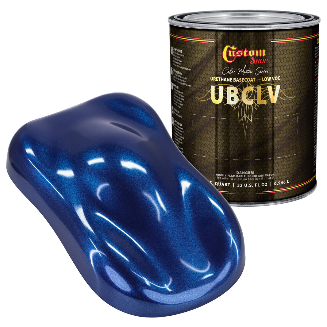 UMS Urethane Ultra Metallic Sparkle - Dark Blue Metallic Sparkle- Quart