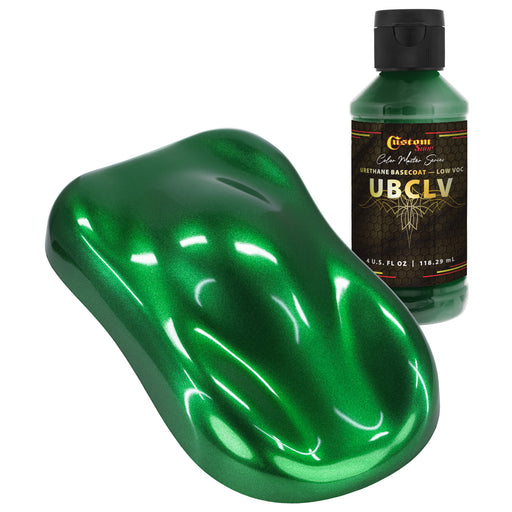 Custom Shop UMS Urethane Ultra Metallic Sparkle - Bright Green Metallic Sparkle- 4-Ounce Bottle