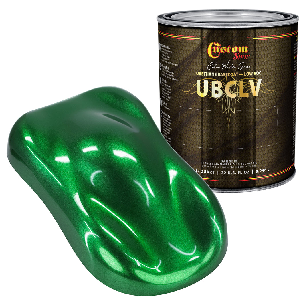 UMS Urethane Ultra Metallic Sparkle - Bright Green Metallic Sparkle- Quart
