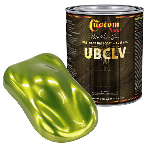 Custom Shop UMS Urethane Ultra Metallic Sparkle - Lime Metallic Sparkle- Gallon