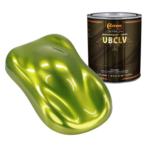 Custom Shop UMS Urethane Ultra Metallic Sparkle - Lime Metallic Sparkle- Pint