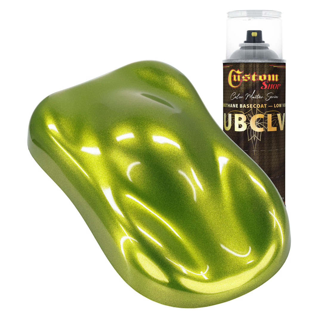 UMS Urethane Ultra Metallic Sparkle - Lime Metallic Sparkle- Spray Can