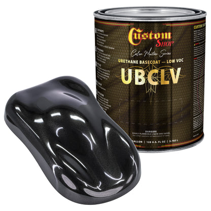 UMS Urethane Ultra Metallic Sparkle - Black Metallic Sparkle- Gallon