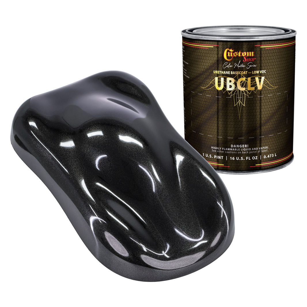 UMS Urethane Ultra Metallic Sparkle - Black Metallic Sparkle- Pint