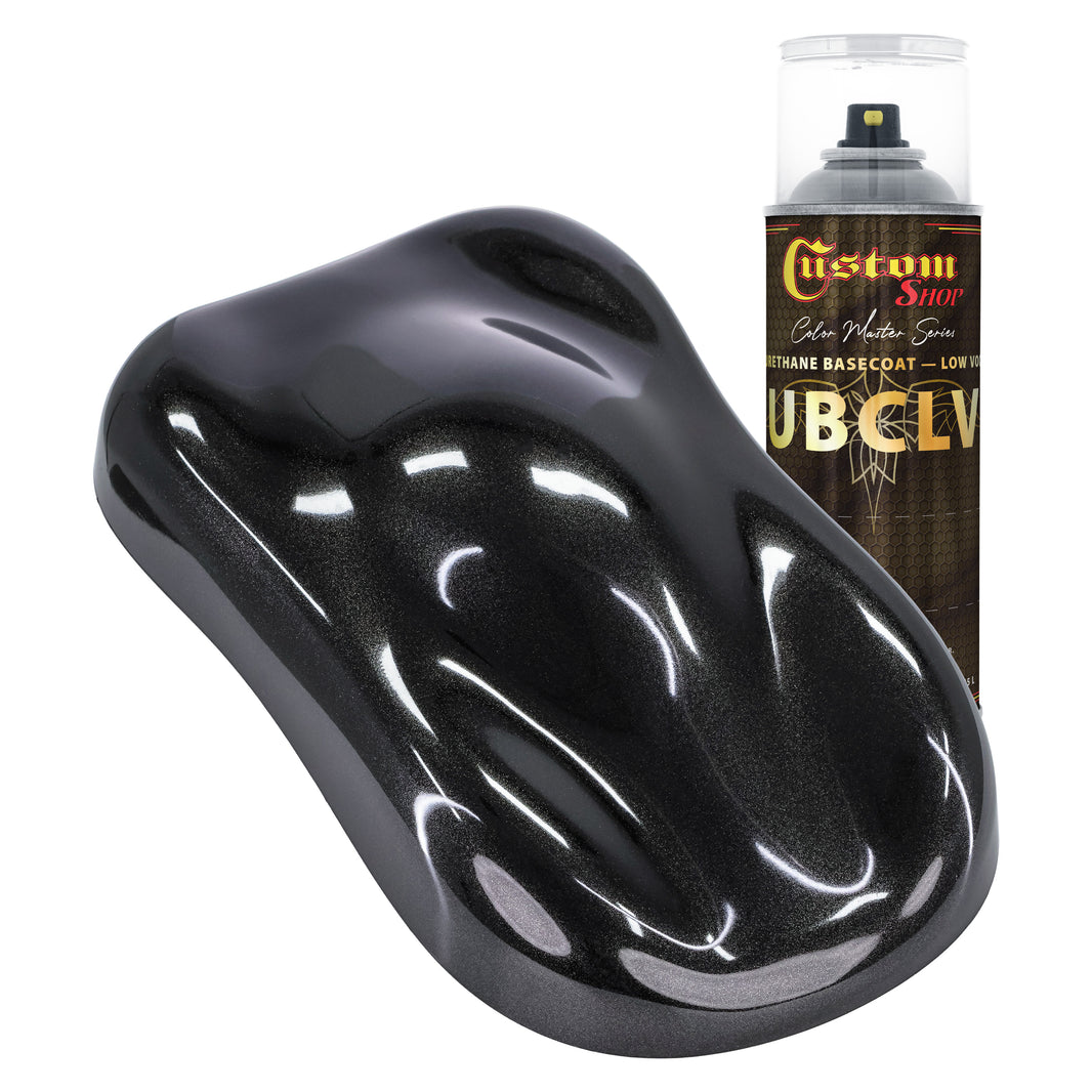 UMS Urethane Ultra Metallic Sparkle - Black Metallic Sparkle- Spray Can