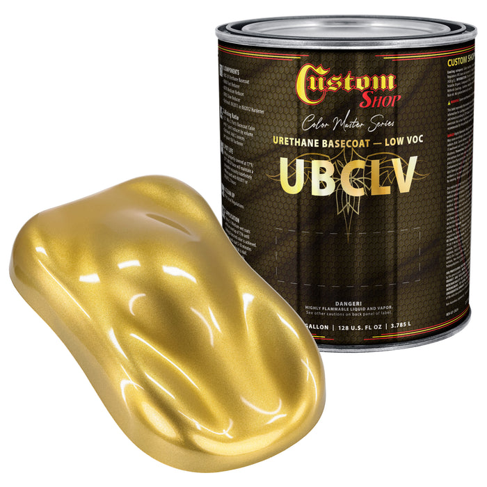 Custom Shop UMS Urethane Ultra Metallic Sparkle - Pale Gold Metallic Sparkle- Gallon