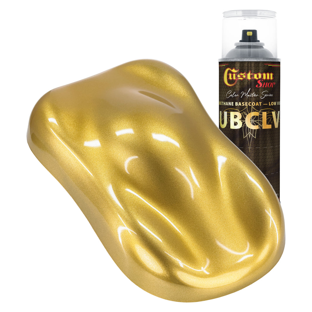 UMS Urethane Ultra Metallic Sparkle - Pale Gold Metallic Sparkle- Spray Can