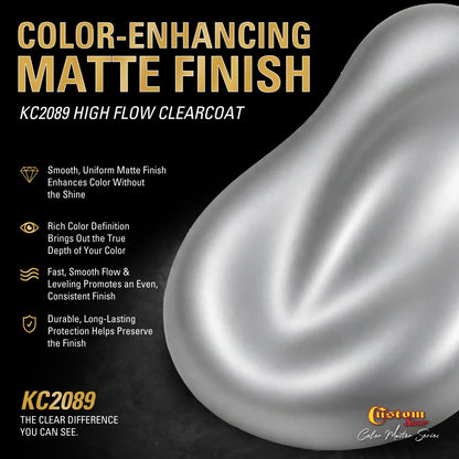 UMS Urethane Ultra Metallic Sparkle - Brilliant Silver Metallic Sparkle- Gallon Matte Kit
