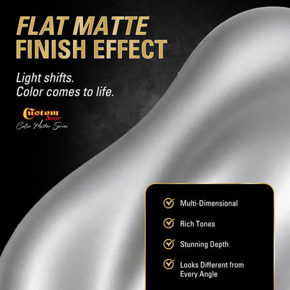 UMS Urethane Ultra Metallic Sparkle - Brilliant Silver Metallic Sparkle- Quart Matte Kit