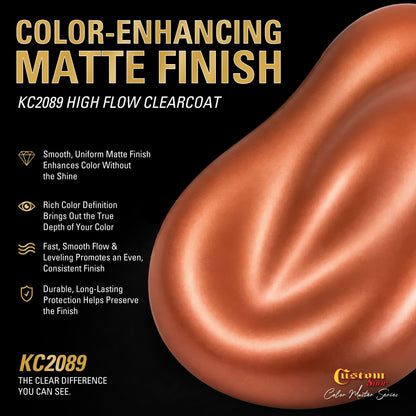 UMS Urethane Ultra Metallic Sparkle - Copper Metallic Sparkle- Quart Matte Kit
