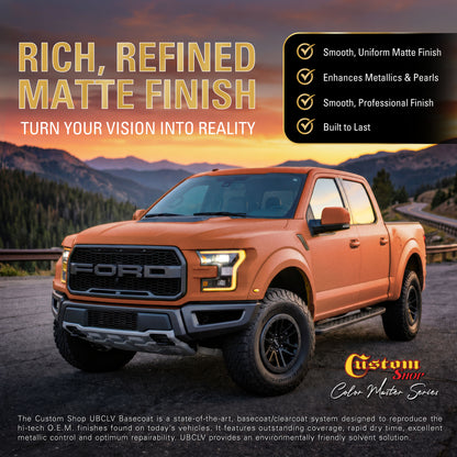 UMS Urethane Ultra Metallic Sparkle - Copper Metallic Sparkle- Quart Matte Kit