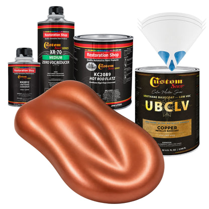 UMS Urethane Ultra Metallic Sparkle - Copper Metallic Sparkle- Quart Matte Kit