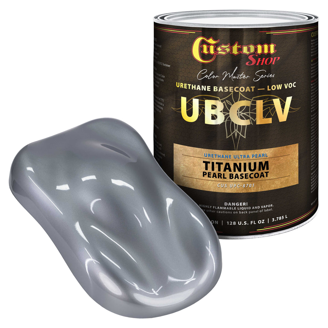 UPC Urethane Ultra Pearl Colors - Titanium Pearl Basecoat- Gallon