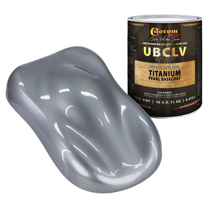 UPC Urethane Ultra Pearl Colors - Titanium Pearl Basecoat- Pint