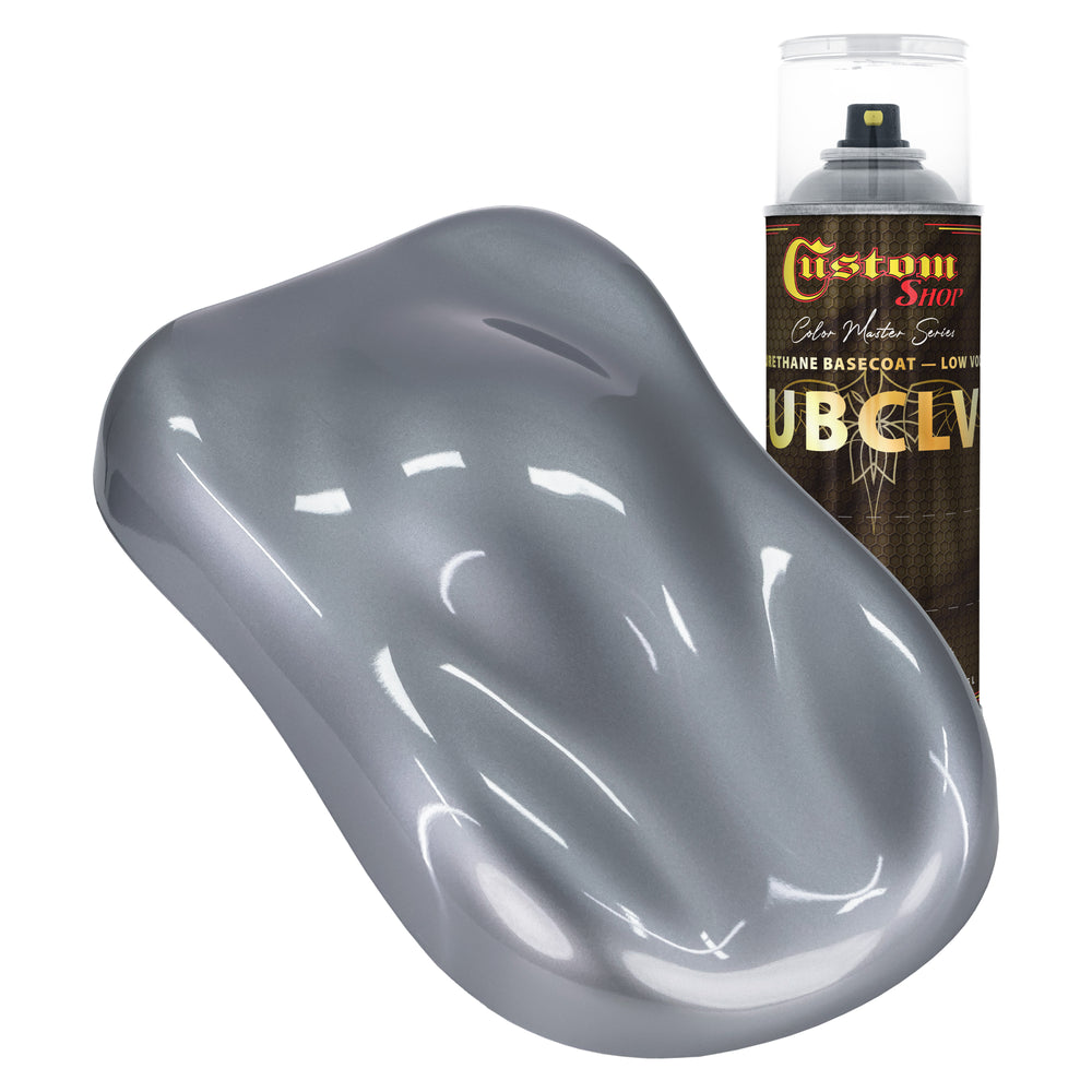 Custom Shop UPC Urethane Ultra Pearl Colors - Titanium Pearl Basecoat- Spray Can