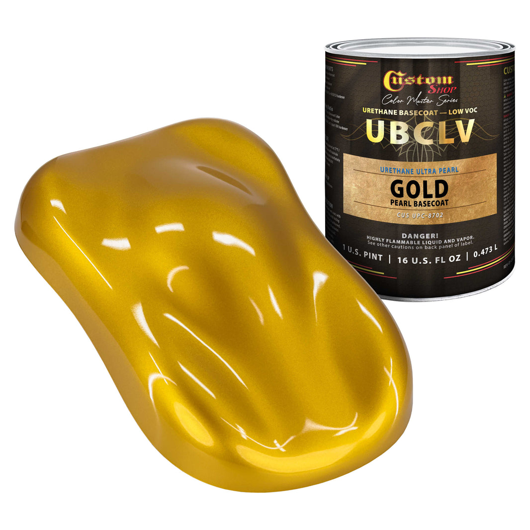 UPC Urethane Ultra Pearl Colors - Gold Pearl Basecoat- Pint